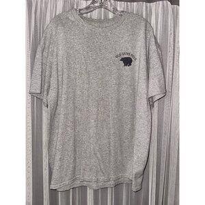 Old Guys Rule Gray Short Sleeve Graphic T-Shirt XL Cotton/Polyester